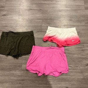 Athletic Works Shorts bundle (size L) plus Nike shorts bonus